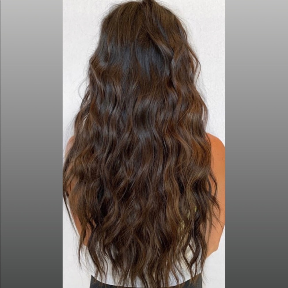 Tape in hair extensions 22 inch 7 packs